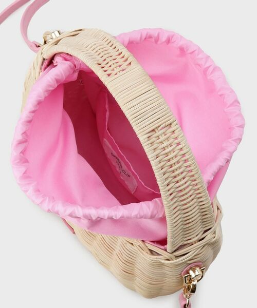 OPAQUE.CLIP / オペーク ドット クリップ ショルダーバッグ | 【2WAY】ラタンワンハンドルミニショルダーバッグ | 詳細11