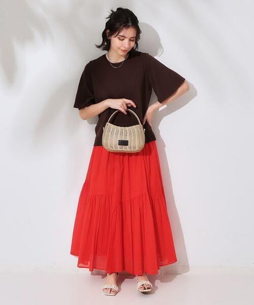 OPAQUE.CLIP / オペーク ドット クリップ ショルダーバッグ | 【2WAY】ラタンワンハンドルミニショルダーバッグ | 詳細2