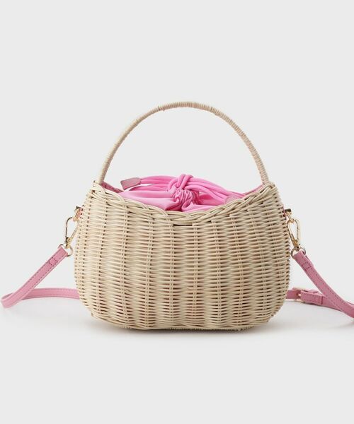 OPAQUE.CLIP / オペーク ドット クリップ ショルダーバッグ | 【2WAY】ラタンワンハンドルミニショルダーバッグ | 詳細9