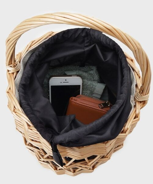 OPAQUE.CLIP / オペーク ドット クリップ ハンドバッグ | 柳バスケットバッグ | 詳細8