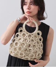 OPAQUE.CLIP / オペーク ドット クリップ ハンドバッグ | リングメッシュデザインバッグ