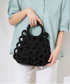 OPAQUE.CLIP / オペーク ドット クリップ ハンドバッグ | リングメッシュデザインバッグ