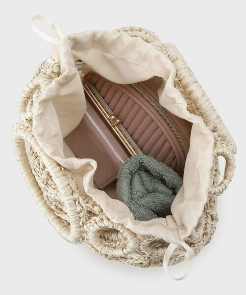 OPAQUE.CLIP / オペーク ドット クリップ ハンドバッグ | リングメッシュデザインバッグ | 詳細11