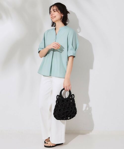 OPAQUE.CLIP / オペーク ドット クリップ ハンドバッグ | リングメッシュデザインバッグ | 詳細4