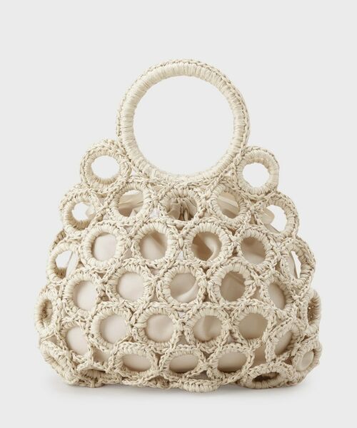 OPAQUE.CLIP / オペーク ドット クリップ ハンドバッグ | リングメッシュデザインバッグ | 詳細8