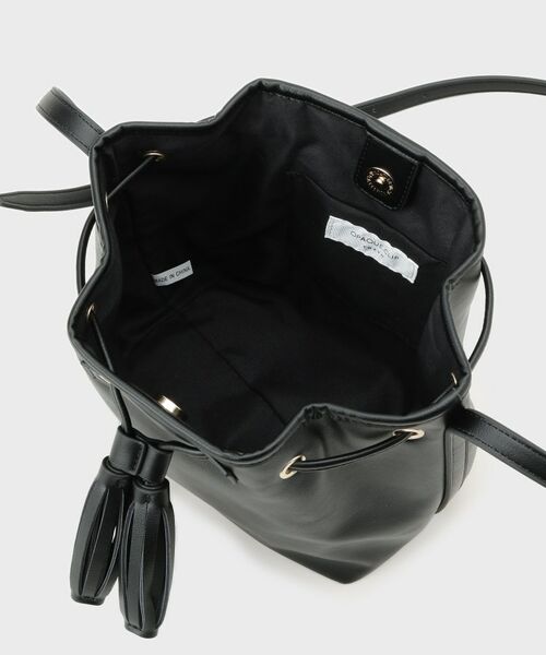 OPAQUE.CLIP / オペーク ドット クリップ ショルダーバッグ | タッセル巾着デザインミニショルダーバッグ | 詳細14