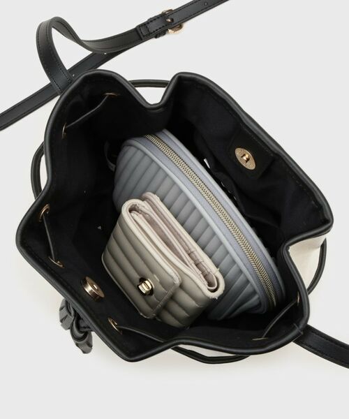 OPAQUE.CLIP / オペーク ドット クリップ ショルダーバッグ | タッセル巾着デザインミニショルダーバッグ | 詳細16