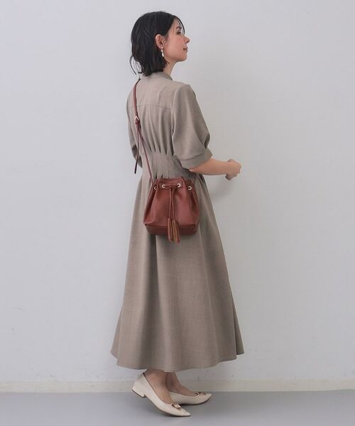 OPAQUE.CLIP / オペーク ドット クリップ ショルダーバッグ | タッセル巾着デザインミニショルダーバッグ | 詳細4