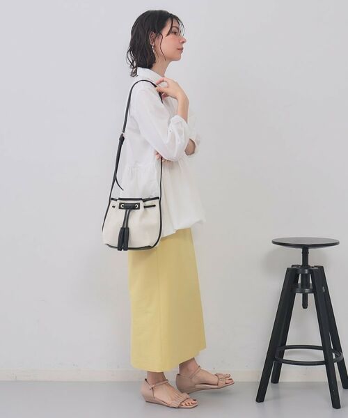 OPAQUE.CLIP / オペーク ドット クリップ ショルダーバッグ | タッセル巾着デザインミニショルダーバッグ | 詳細6