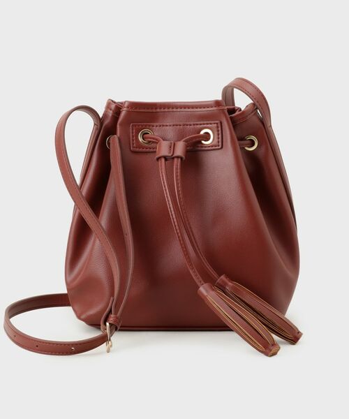 OPAQUE.CLIP / オペーク ドット クリップ ショルダーバッグ | タッセル巾着デザインミニショルダーバッグ | 詳細8