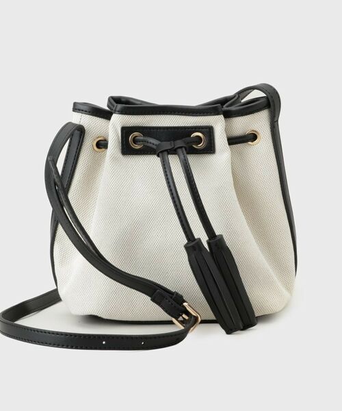 OPAQUE.CLIP / オペーク ドット クリップ ショルダーバッグ | タッセル巾着デザインミニショルダーバッグ | 詳細9