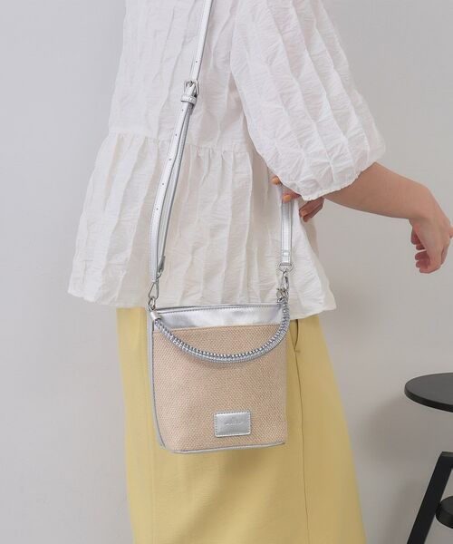 OPAQUE.CLIP / オペーク ドット クリップ ショルダーバッグ | 【2WAY】デザインハンドルミニショルダーバッグ | 詳細1