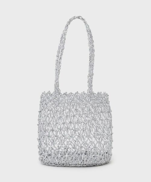 OPAQUE.CLIP / オペーク ドット クリップ ショルダーバッグ | 巾着付きマクラメショルダーバッグ | 詳細14