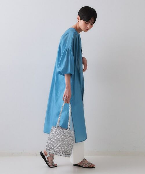 OPAQUE.CLIP / オペーク ドット クリップ ショルダーバッグ | 巾着付きマクラメショルダーバッグ | 詳細4