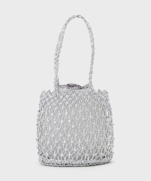 OPAQUE.CLIP / オペーク ドット クリップ ショルダーバッグ | 巾着付きマクラメショルダーバッグ | 詳細6