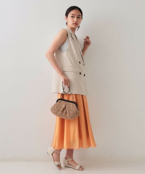 OPAQUE.CLIP / オペーク ドット クリップ ショルダーバッグ | 【3WAY】フラワークリップ付きがま口ペーパーショルダーバッグ | 詳細2