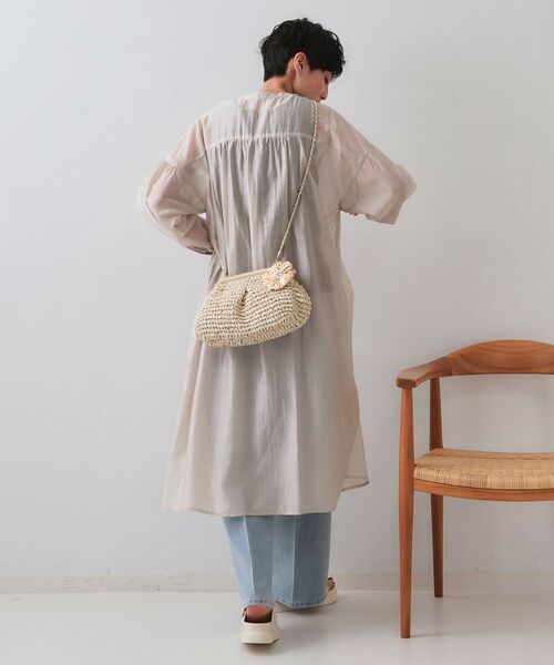 OPAQUE.CLIP / オペーク ドット クリップ ショルダーバッグ | 【3WAY】フラワークリップ付きがま口ペーパーショルダーバッグ | 詳細5