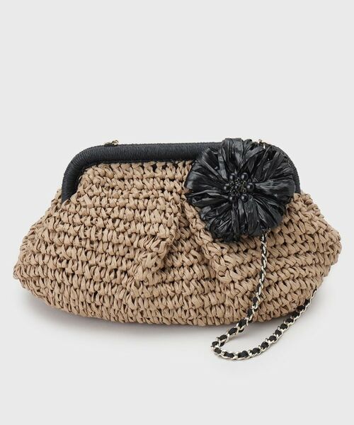 OPAQUE.CLIP / オペーク ドット クリップ ショルダーバッグ | 【3WAY】フラワークリップ付きがま口ペーパーショルダーバッグ | 詳細6