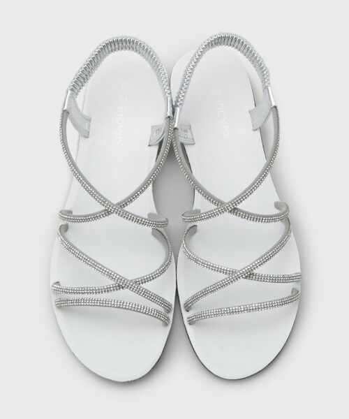 OPAQUE.CLIP / オペーク ドット クリップ サンダル | ラインストーンストラップサンダル | 詳細4