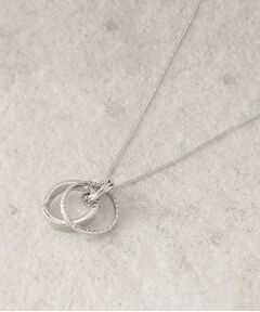 OPAQUE.CLIP / オペーク ドット クリップ ネックレス・ペンダント・チョーカー | カラーエポ×メタル リングネックレス