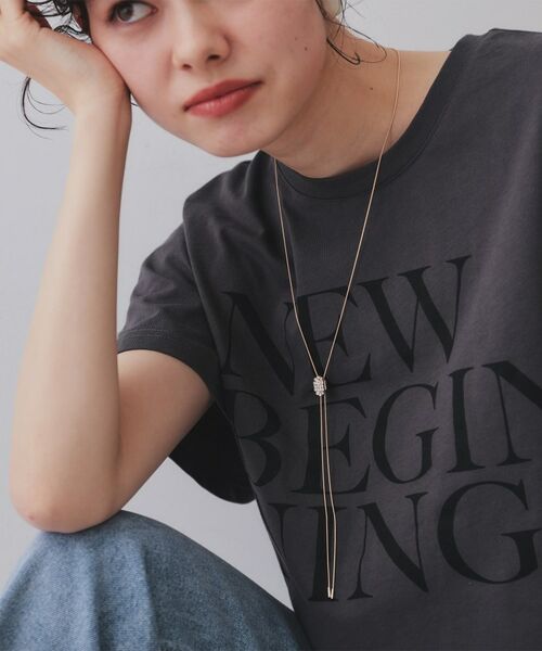 OPAQUE.CLIP / オペーク ドット クリップ ネックレス・ペンダント・チョーカー | 楕円ビジュースライドネックレス | 詳細5