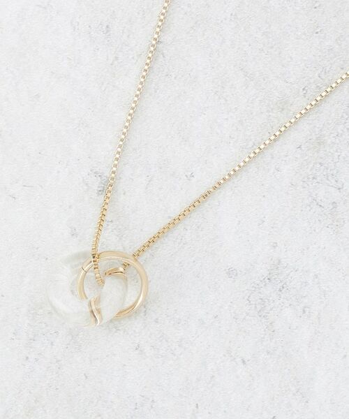 OPAQUE.CLIP / オペーク ドット クリップ ネックレス・ペンダント・チョーカー | クリアリング スライドネックレス | 詳細1