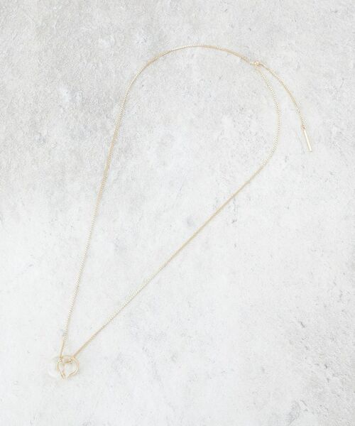 OPAQUE.CLIP / オペーク ドット クリップ ネックレス・ペンダント・チョーカー | クリアリング スライドネックレス | 詳細2