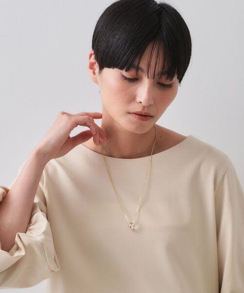 OPAQUE.CLIP / オペーク ドット クリップ ネックレス・ペンダント・チョーカー | クリアリング スライドネックレス | 詳細4