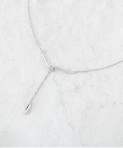 OPAQUE.CLIP / オペーク ドット クリップ ネックレス・ペンダント・チョーカー | Y字メタルスライドネックレス