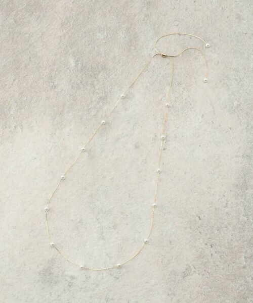 OPAQUE.CLIP / オペーク ドット クリップ ネックレス・ペンダント・チョーカー | チェーン×フェイクパールネックレス | 詳細1