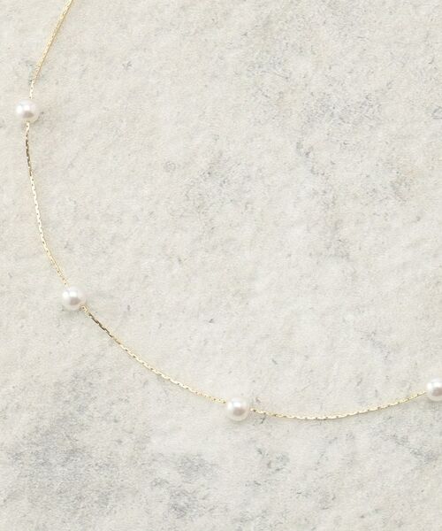 OPAQUE.CLIP / オペーク ドット クリップ ネックレス・ペンダント・チョーカー | チェーン×フェイクパールネックレス | 詳細2