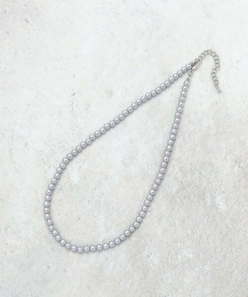 OPAQUE. CLIP/オペーク ドット クリップ ボールネックレス シルバー(006) 00 OPAQUE. CLIP/オペーク ドット クリップ ボールネックレス シルバー(006) 00