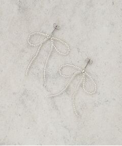 OPAQUE.CLIP / オペーク ドット クリップ ピアス・イヤリング | ビーズリボンピアス