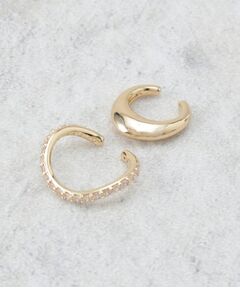 OPAQUE.CLIP / オペーク ドット クリップ ピアス・イヤリング | ビジュー メタル セットイヤーカフ