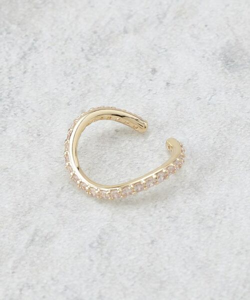 OPAQUE.CLIP / オペーク ドット クリップ ピアス・イヤリング | ビジュー メタル セットイヤーカフ | 詳細3