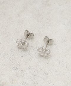 OPAQUE.CLIP / オペーク ドット クリップ ピアス・イヤリング | フラワーモチーフメタルミニピアス