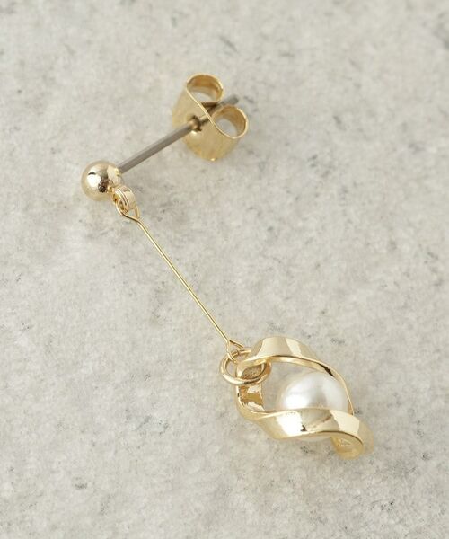 OPAQUE.CLIP / オペーク ドット クリップ ピアス・イヤリング | 揺れるフェイクパール×メタルピアス | 詳細2