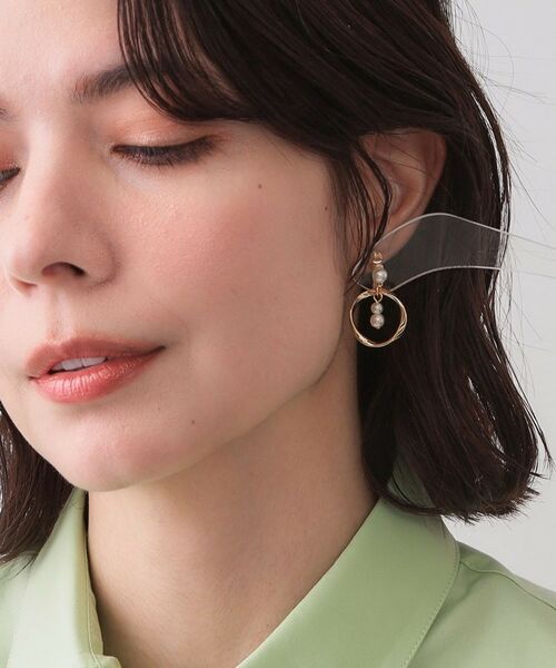 OPAQUE.CLIP / オペーク ドット クリップ ピアス・イヤリング | フェイクパール×リングメタル イヤリング | 詳細5