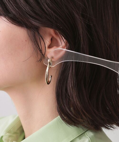 OPAQUE.CLIP / オペーク ドット クリップ ピアス・イヤリング | フープ風ビッグメタルイヤリング | 詳細4