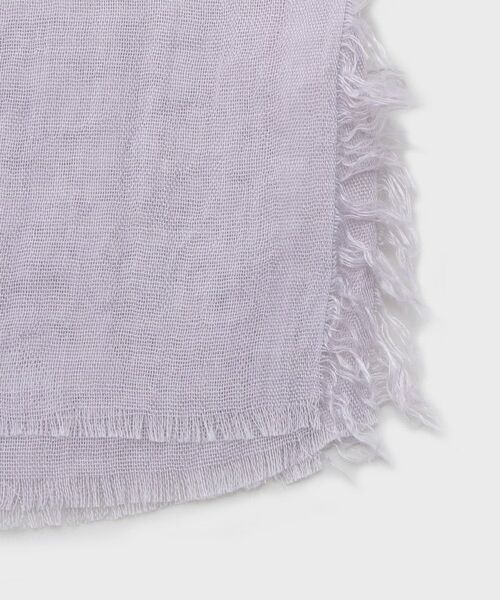 OPAQUE.CLIP / オペーク ドット クリップ マフラー・ショール・スヌード・ストール | 【冷房対策】シアー大判ストール | 詳細3