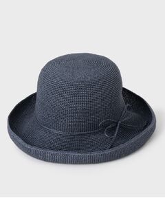 OPAQUE.CLIP / オペーク ドット クリップ ハット | 共地リボン雑材ハット