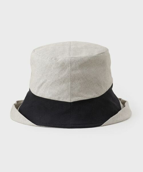 OPAQUE.CLIP / オペーク ドット クリップ ハット | リネンバイカラーハット | 詳細2