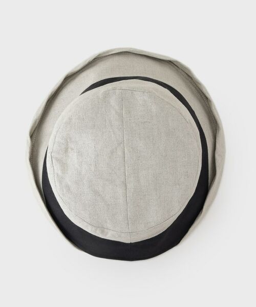 OPAQUE.CLIP / オペーク ドット クリップ ハット | リネンバイカラーハット | 詳細3