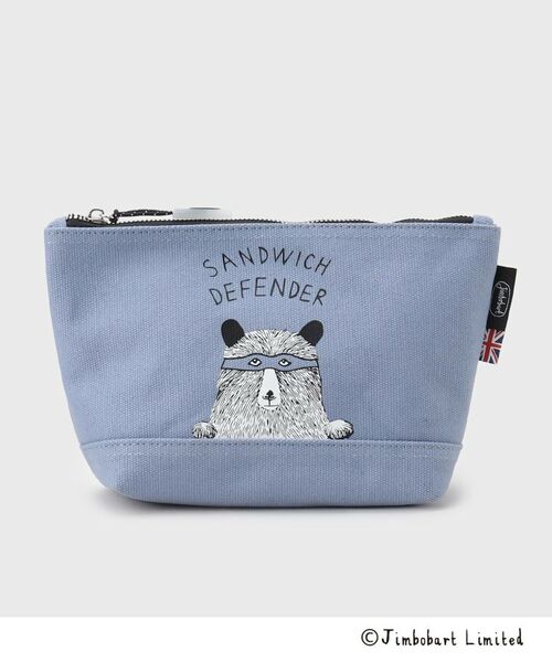 OPAQUE.CLIP / オペーク ドット クリップ ポーチ | 【ジムボバートコラボ】マチ付きプリントポーチ | 詳細1