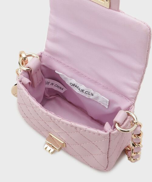 OPAQUE.CLIP / オペーク ドット クリップ キーホルダー・ストラップ | ミニサイズキルティングバッグチャーム | 詳細4