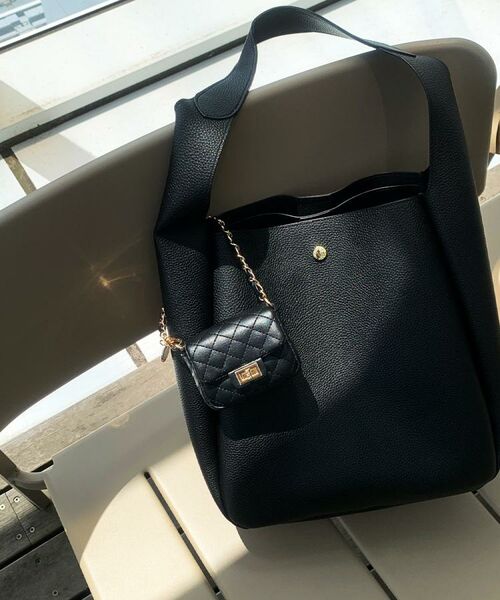 OPAQUE.CLIP / オペーク ドット クリップ キーホルダー・ストラップ | ミニサイズキルティングバッグチャーム | 詳細7