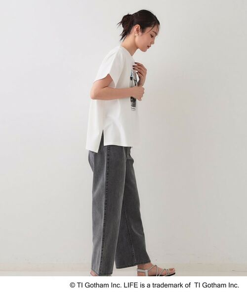 OPAQUE.CLIP / オペーク ドット クリップ 【LIFE（ライフ）】フォトTシャツ LIFE（ライフ）】フォトTシャツ（Tシャツ） | OPAQUE.CLIP
