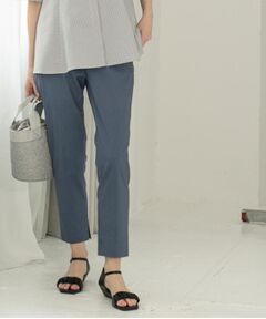 OPAQUE.CLIP / オペーク ドット クリップ ショート・ハーフ・半端丈パンツ | 麻混ハイストレッチイージースティックパンツ【洗濯機洗い可】