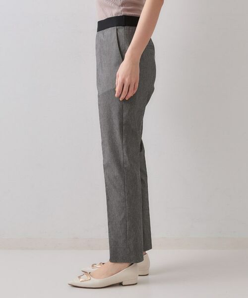 OPAQUE.CLIP / オペーク ドット クリップ ショート・ハーフ・半端丈パンツ | 麻混ハイストレッチイージースティックパンツ【洗濯機洗い可】 | 詳細22