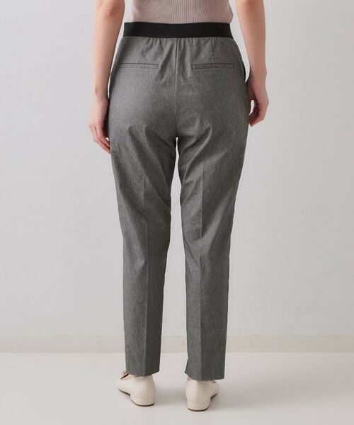 OPAQUE.CLIP / オペーク ドット クリップ ショート・ハーフ・半端丈パンツ | 麻混ハイストレッチイージースティックパンツ【洗濯機洗い可】 | 詳細23